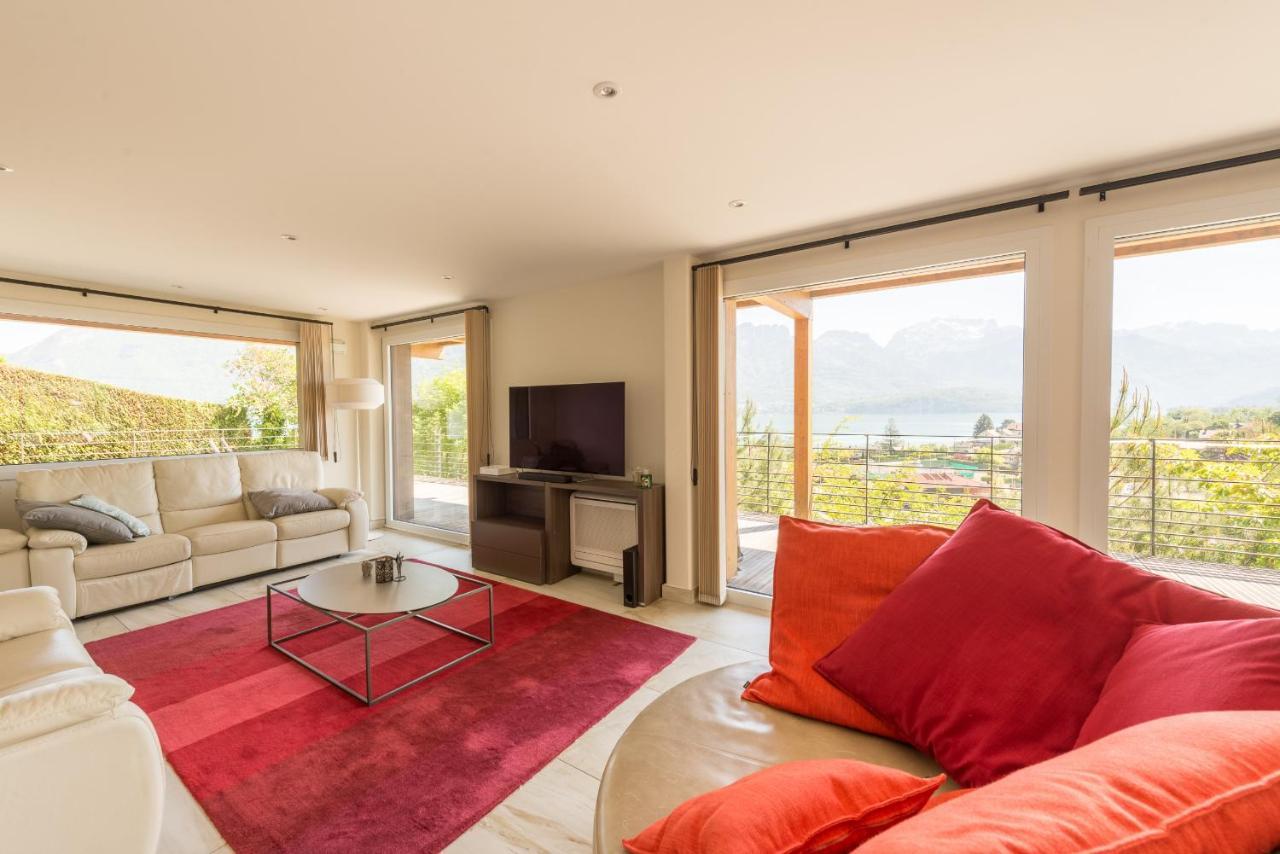 Le Panoramic - Loft & Mainfloor Outstanding Lake View - Lla Selections By Location Lac Annecy Sévrier Zewnętrze zdjęcie