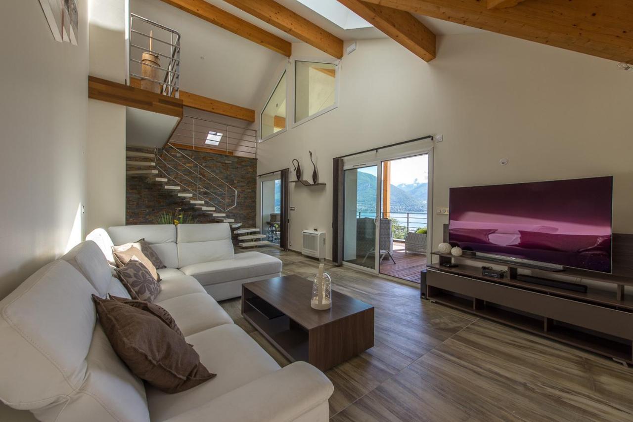 Le Panoramic - Loft & Mainfloor Outstanding Lake View - Lla Selections By Location Lac Annecy Sévrier Zewnętrze zdjęcie